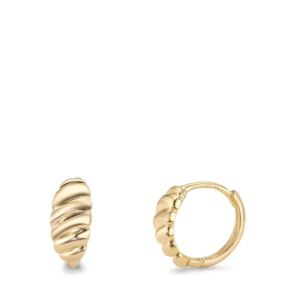 Orecchini circolari Oro giallo 375/9K