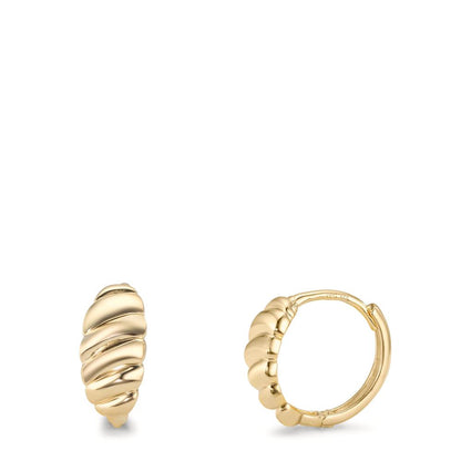 Orecchini circolari Oro giallo 375/9K
