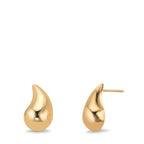 Orecchini a bottone Oro giallo 375/9K