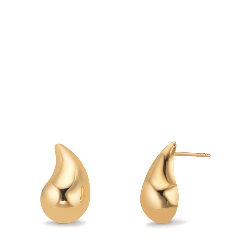 Orecchini a bottone Oro giallo 375/9K