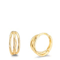 Orecchini circolari Oro giallo 375/9K