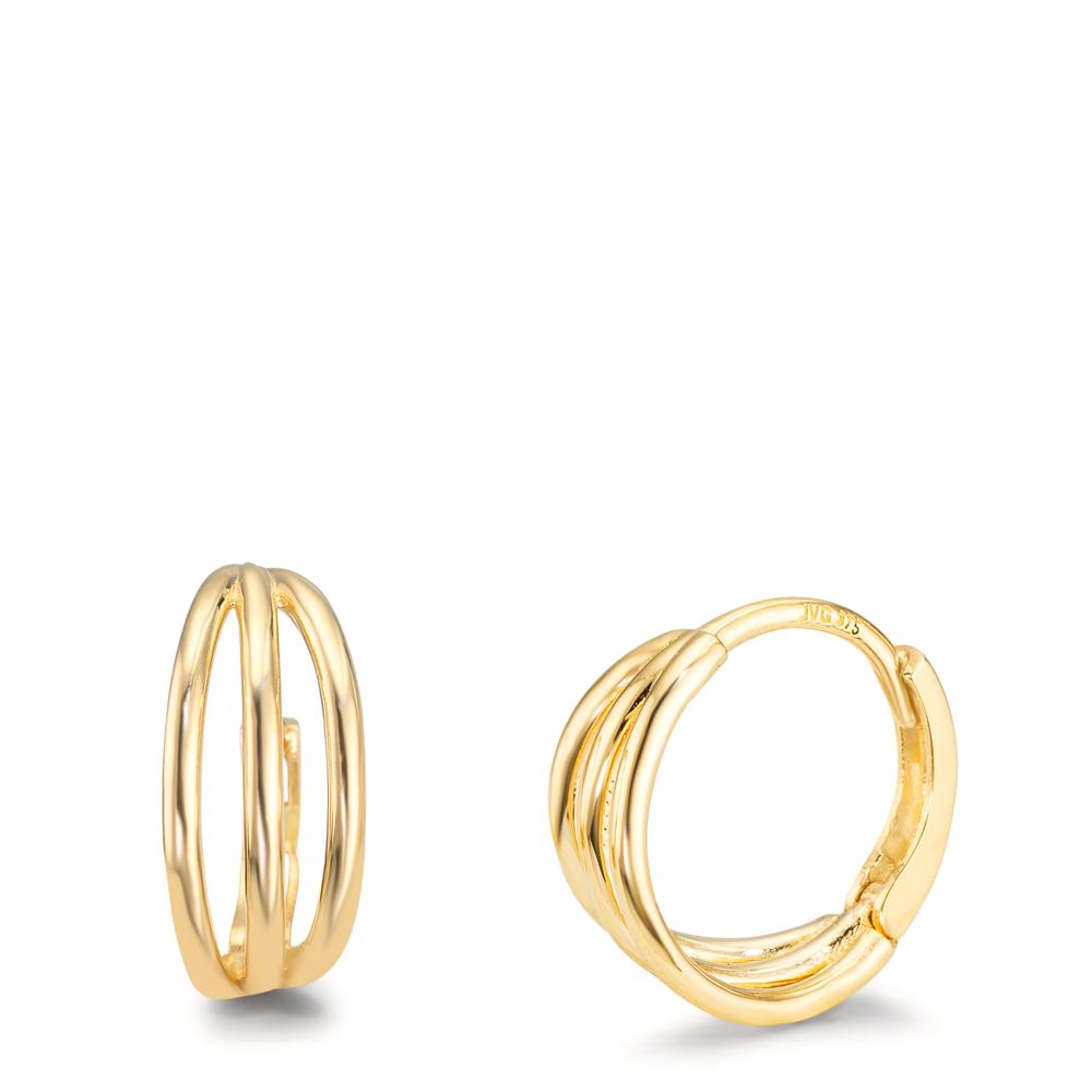Orecchini circolari Oro giallo 375/9K