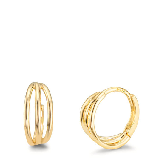 Orecchini circolari Oro giallo 375/9K