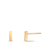 Orecchini a bottone Oro giallo 375/9K