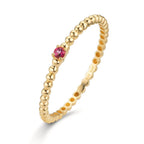 Anello Oro giallo 375/9K Topazio rosa