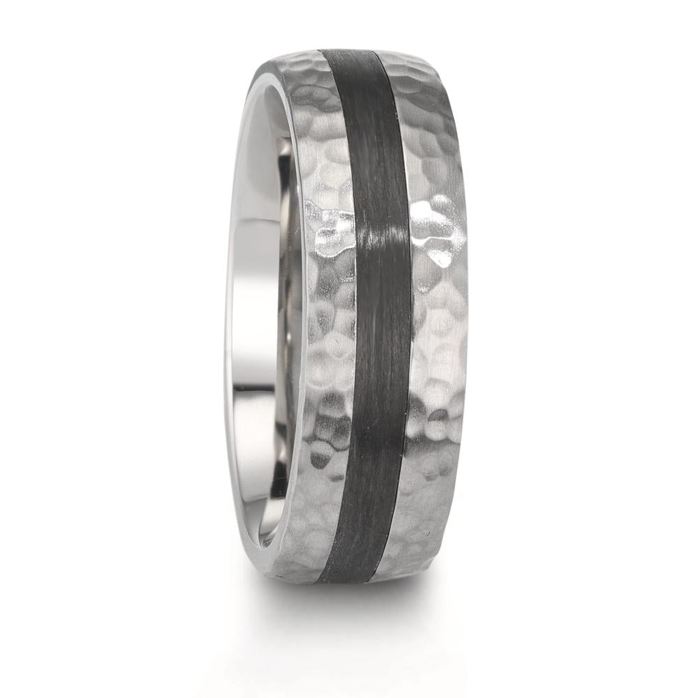Anello del partner Acciaio inossidabile, Carbonio