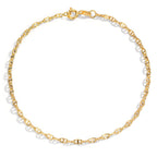 Cavigliera Oro giallo 585/14 kt 25 cm