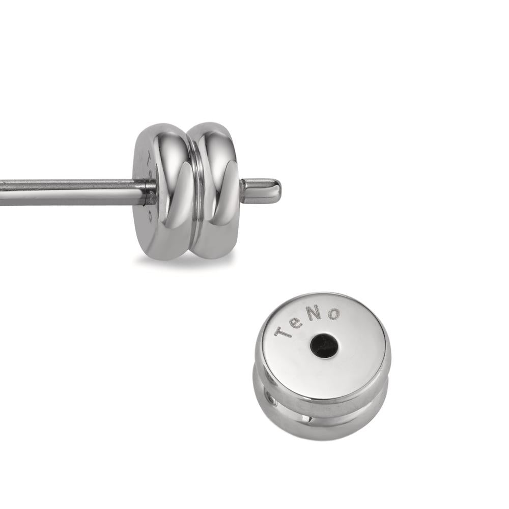 Orecchini a bottone 1 pz Acciaio inossidabile Ø8 mm