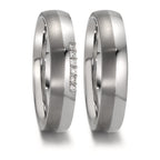 Anello del partner Acciaio inossidabile, Titanio