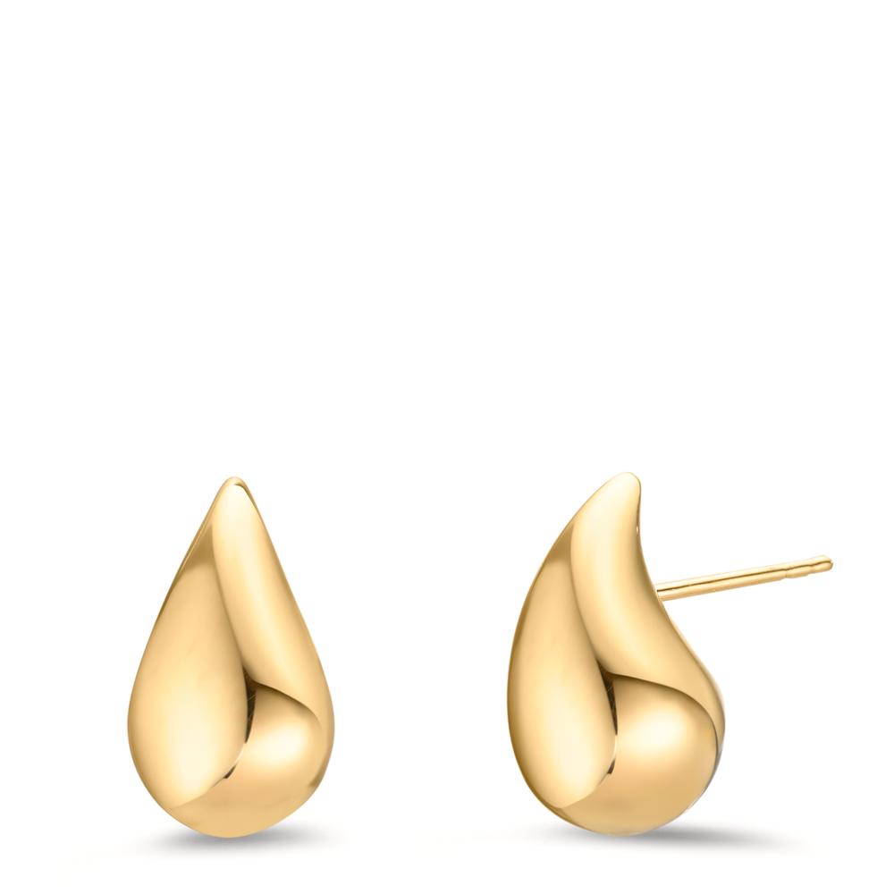 Orecchini a bottone Oro giallo 375/9K