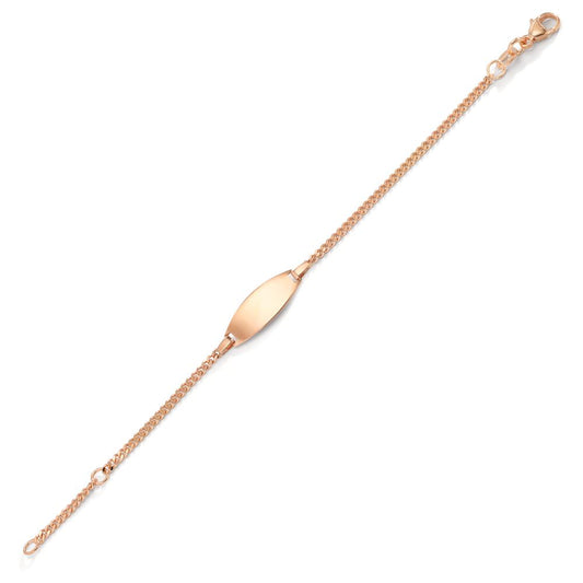 Bracciale con incisione Oro rosso 750/18 carati 12-14 cm