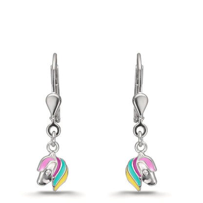 Orecchini Argento rodiato Cavallo