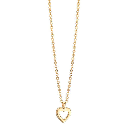 Collana Oro giallo 375/9K Cuore 38-42 cm