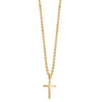 Collana Oro giallo 375/9K Croce 38-42 cm