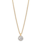 Collana Oro giallo 375/9K Zirconia 38-42 cm