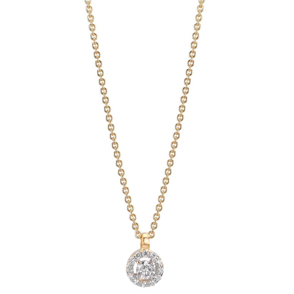 Collana Oro giallo 375/9K Zirconia 38-42 cm