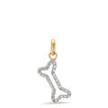 Ciondolo Oro giallo 375/9K Zirconia