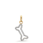 Ciondolo Oro giallo 375/9K Zirconia