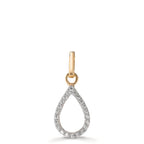 Ciondolo Oro giallo 375/9K Zirconia