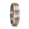 Anello del partner 999 Tantalio, Oro rosa 585/14 kt