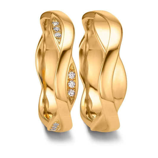 Anello del partner Oro giallo 750/18 carati