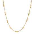 Collana Oro giallo 750/18 carati 42-45 cm