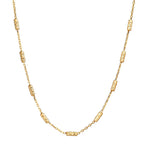 Collana Oro giallo 750/18 carati 42-45 cm
