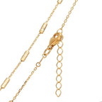 Collana Oro giallo 750/18 carati 42-45 cm
