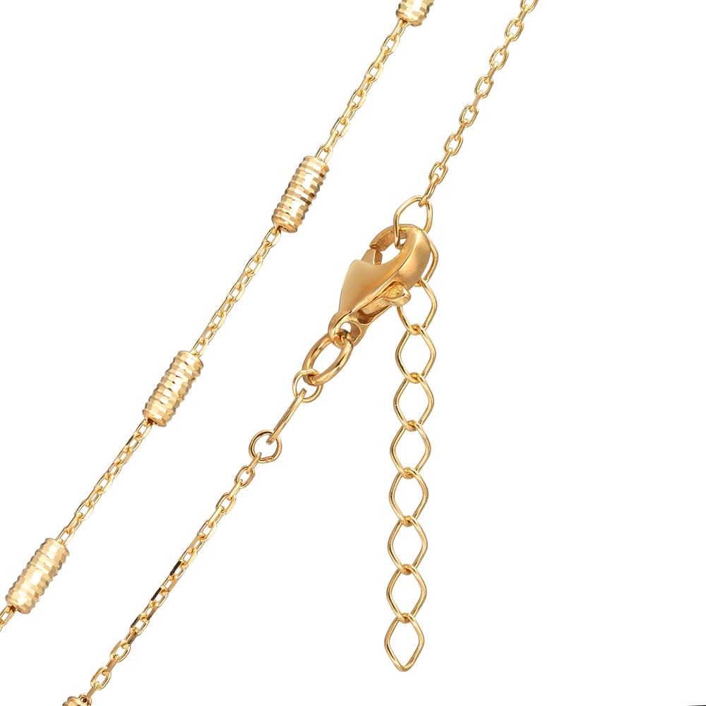 Collana Oro giallo 750/18 carati 42-45 cm
