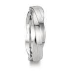 Anello del partner Oro bianco 750/18 carati