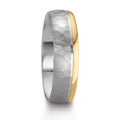 Anello del partner Argento, Oro rosa 585/14 kt bicolore