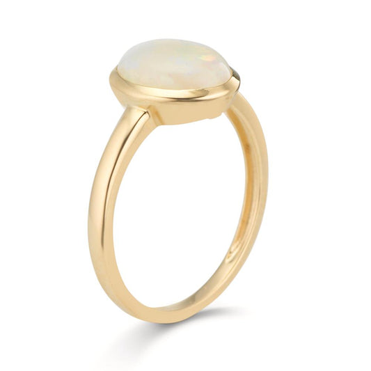 Anello Oro giallo 375/9K Opale