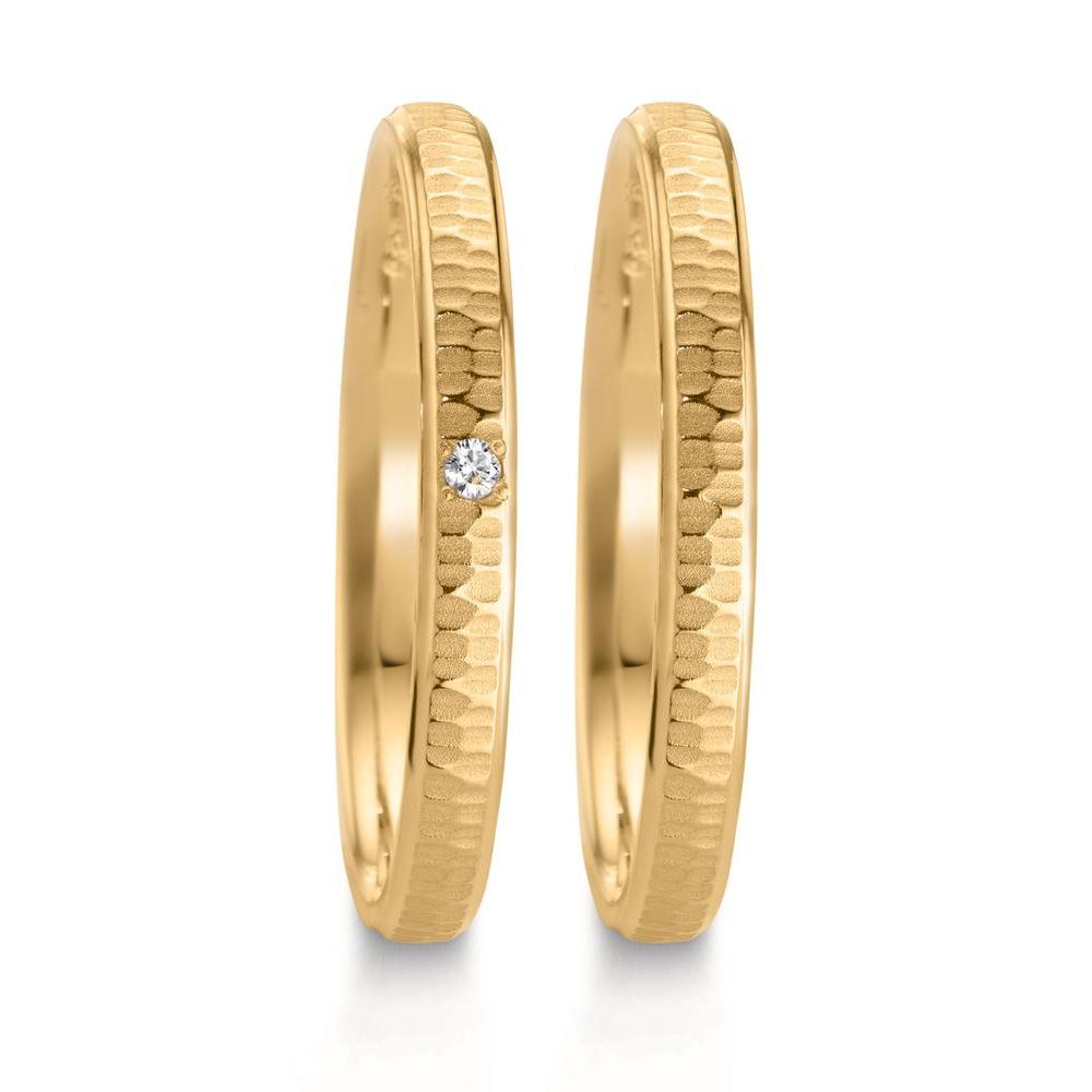 Anello del partner Oro giallo 750/18 carati