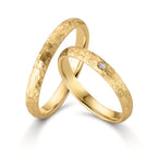 Anello del partner Oro giallo 750/18 carati