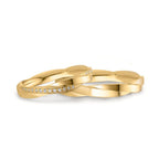 Anello del partner Oro giallo 750/18 carati