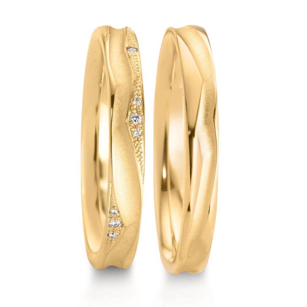 Anello del partner Oro giallo 750/18 carati