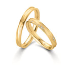 Anello del partner Oro giallo 750/18 carati