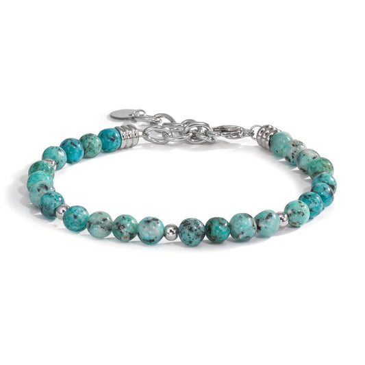 Bracciale Acciaio inossidabile Agata 20-22 cm Ø6.5 mm