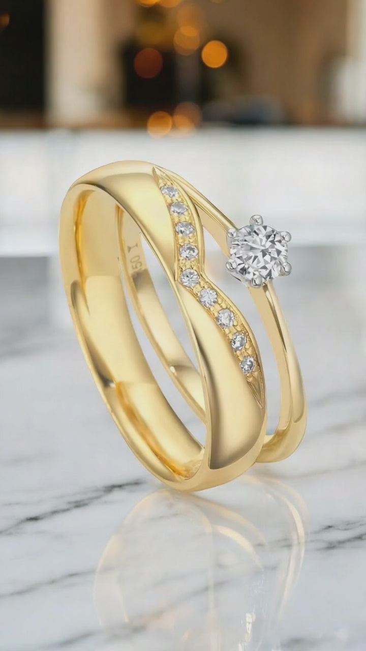Anello del partner 999 Tantalio