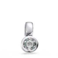 Ciondolo Oro bianco 750/18 carati Diamante bianco, 0.15 ct, [Brillant], w-si-558275