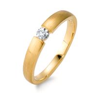 Anello solitario Oro giallo 750/18 carati Diamante 0.10 ct, w-si-563003