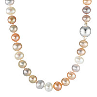 Collana Argento Perla coltivata d'acqua dolce 43 cm-564098