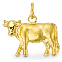 Ciondolo Oro giallo 750/18 carati Mucca-565033
