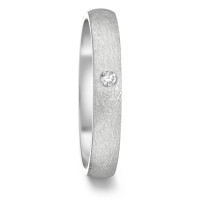 Anello del partner Acciaio inossidabile Diamante 0.04 ct, tw-si-585304